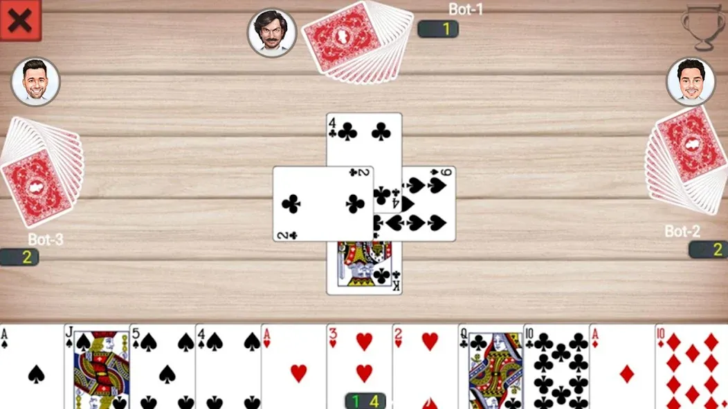 Callbreak Prince: Card Game (Каллбрейк Принц)  [МОД Menu] Screenshot 3