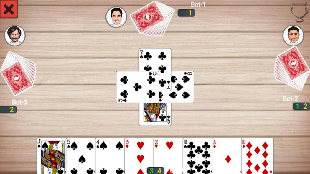 Callbreak Prince: Card Game (Каллбрейк Принц)  [МОД Menu] Screenshot 5