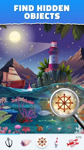 Bright Objects - Hidden Object  [МОД Меню] Screenshot 1