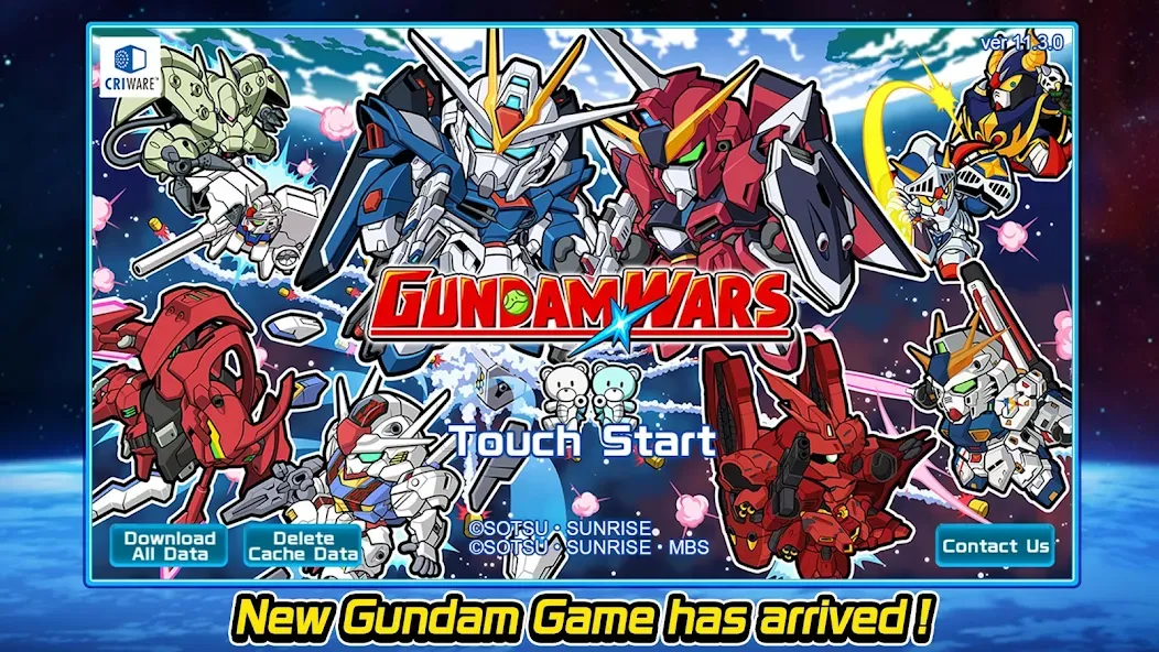 LINE: Gundam Wars (Лайн)  [МОД Unlimited Money] Screenshot 1