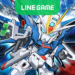 Взломанная LINE: Gundam Wars (Лайн)  [МОД Unlimited Money] - последняя версия apk на Андроид