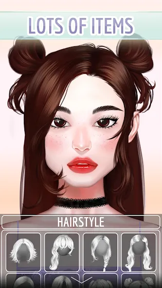 Avatar Character: Girl Creator  [МОД Бесконечные деньги] Screenshot 3