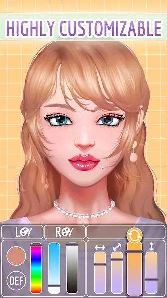 Avatar Character: Girl Creator  [МОД Бесконечные деньги] Screenshot 5