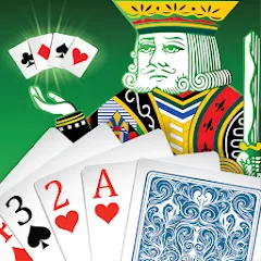 Взломанная FreeCell Solitaire Classic (Фрисел Солитер Классик)  [МОД Бесконечные деньги] - стабильная версия apk на Андроид