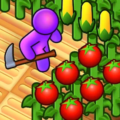 Скачать взломанную Farm Land - Farming life game (Фарм Лэнд)  [МОД Menu] - стабильная версия apk на Андроид