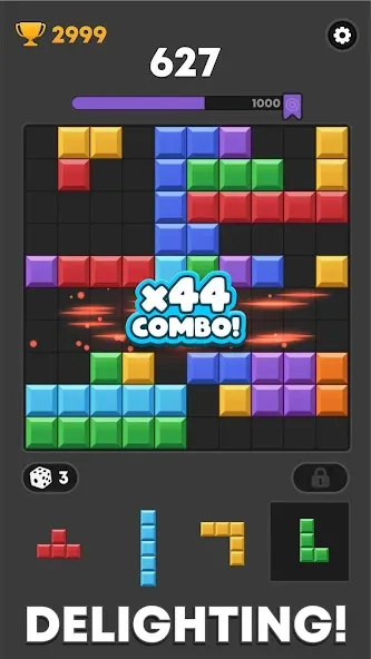 Block Mania - Block Puzzle (Блок Мания)  [МОД Unlimited Money] Screenshot 3