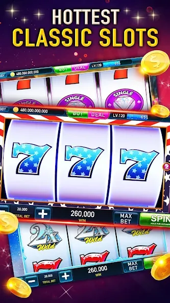 Slots Cash:Vegas Slot Machines (Слотс Кэш)  [МОД Unlocked] Screenshot 4