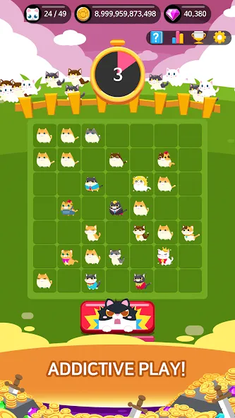 Battle Cat Hero (Баттл Кэт Герой)  [МОД Unlocked] Screenshot 4