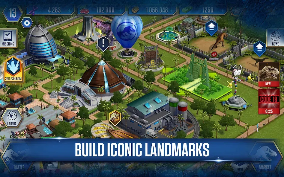 Jurassic World™: The Game (Джурассик Ворлд)  [МОД Menu] Screenshot 2