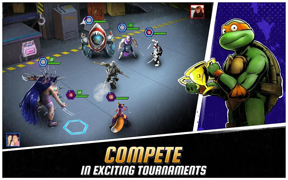 Ninja Turtles: Legends  [МОД Unlocked] Screenshot 3