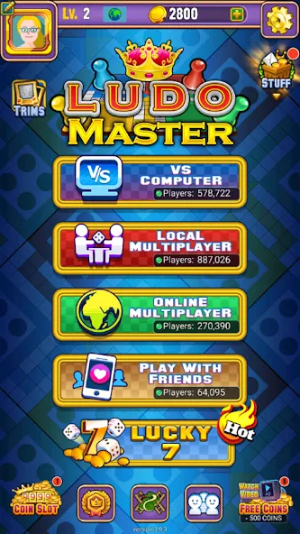 Ludo Master™ - Ludo Board Game (Лудо Мастер)  [МОД Unlimited Money] Screenshot 4