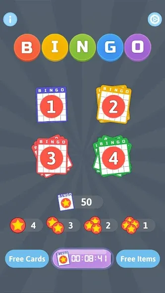 Bingo Mania - Light Bingo Game (Бинго Мания)  [МОД Меню] Screenshot 2