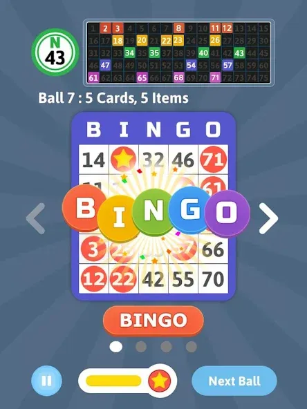 Bingo Mania - Light Bingo Game (Бинго Мания)  [МОД Меню] Screenshot 5