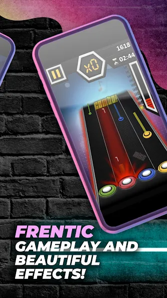 Guitar Hero Game: EDM Music (ЭДМ)  [МОД Menu] Screenshot 3