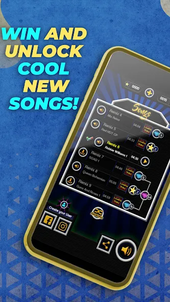 Guitar Hero Mobile: Music Game (Гитар Хиро Мобайл)  [МОД Меню] Screenshot 2