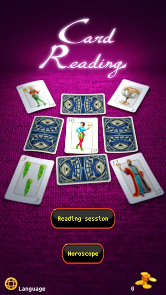 Card Reading (Кард Ридинг)  [МОД Много монет] Screenshot 1