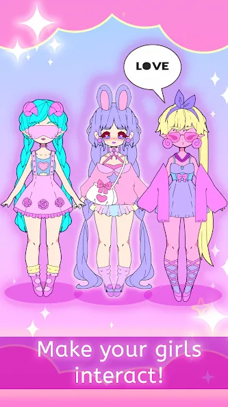 Moon's Closet dress up game  [МОД Mega Pack] Screenshot 5