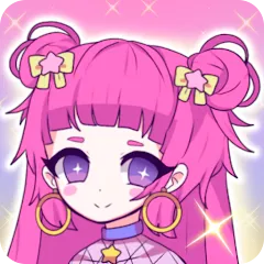 Скачать взломанную Mimistar dress up chibi doll (Министар)  [МОД Unlocked] - стабильная версия apk на Андроид