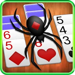 Скачать взлом Spider Solitaire  [МОД Бесконечные монеты] - полная версия apk на Андроид