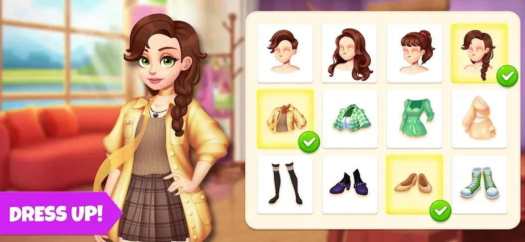 Makeover Blast: Dressup Salon (Мейковер Бласт)  [МОД Бесконечные монеты] Screenshot 3