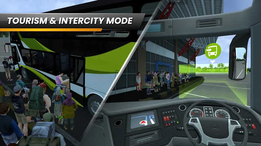 Bus Simulator Indonesia (Бус Симулятор Индонезия)  [МОД Unlocked] Screenshot 4