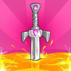 Скачать взлом Sword Melter (Сворд Мелтер)  [МОД Много монет] - последняя версия apk на Андроид