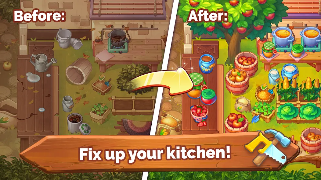 Farming Fever - Cooking game  [МОД Много денег] Screenshot 2