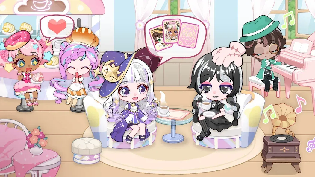 Chibi Doll: My School (Чиби Долл)  [МОД Бесконечные монеты] Screenshot 4