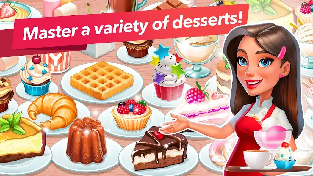 My Cafe — Restaurant Game  [МОД Бесконечные монеты] Screenshot 5