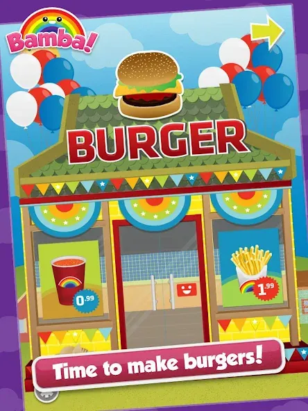 Bamba Burger (Бамба Бургер)  [МОД Бесконечные деньги] Screenshot 1