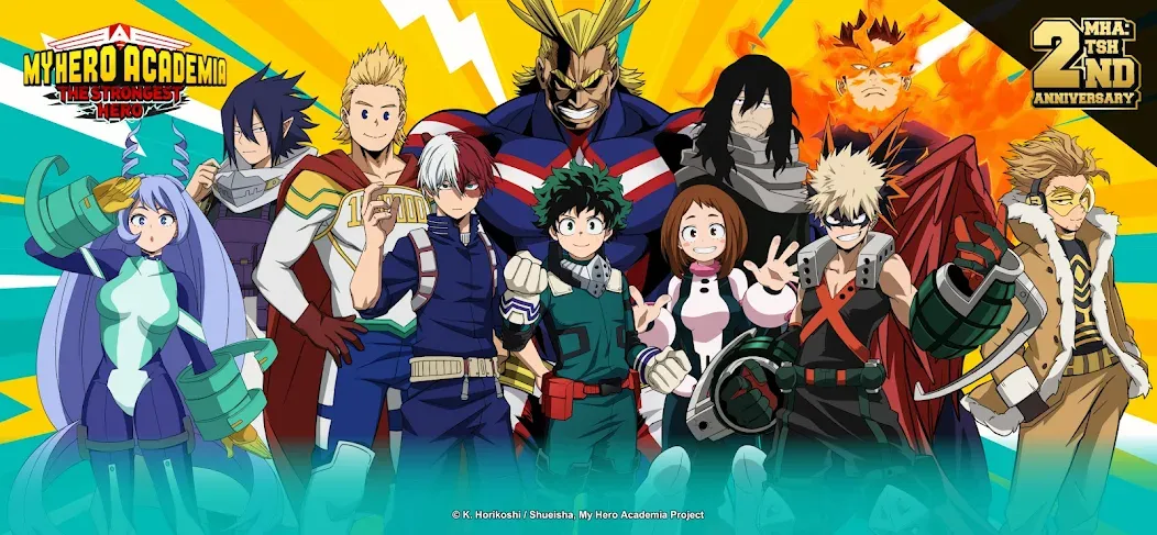 MHA:The Strongest Hero (Эмха)  [МОД Меню] Screenshot 1