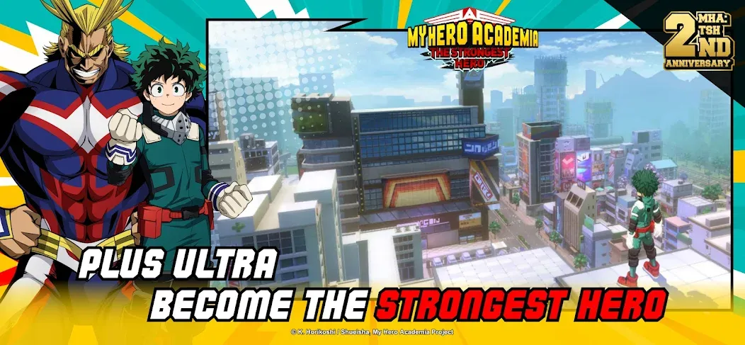 MHA:The Strongest Hero (Эмха)  [МОД Меню] Screenshot 2