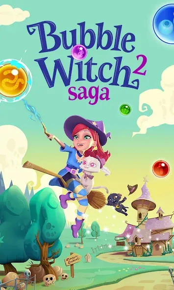 Bubble Witch 2 Saga (Бабл Витч 2 Сага)  [МОД Меню] Screenshot 5