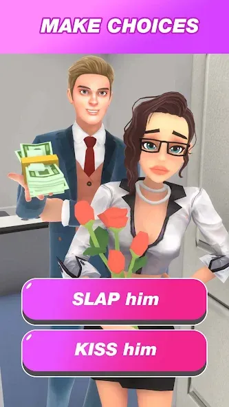 Become an Office Queen (Станьте королевой офиса)  [МОД Unlimited Money] Screenshot 1