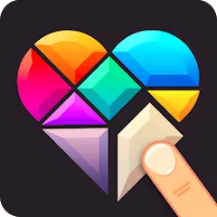 Скачать взлом Polygrams - Tangram Puzzles (Полиграммы)  [МОД Много денег] - полная версия apk на Андроид