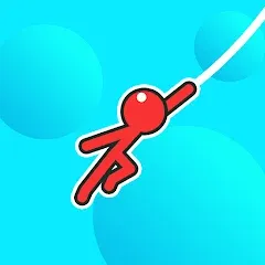 Взлом Stickman Hook  [МОД Unlimited Money] - стабильная версия apk на Андроид