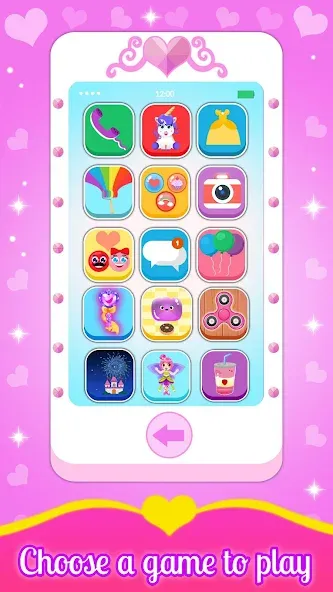 Baby Princess Phone  [МОД Все открыто] Screenshot 1