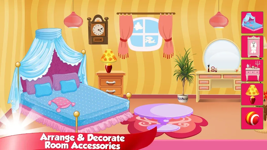 Girl Doll House Design & Clean  [МОД Unlimited Money] Screenshot 4