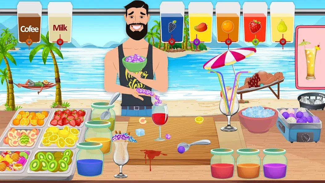 Boba cocktail:DIY recipe games  [МОД Menu] Screenshot 5