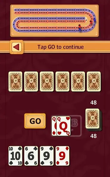 Cribbage (Криббидж)  [МОД Бесконечные деньги] Screenshot 5