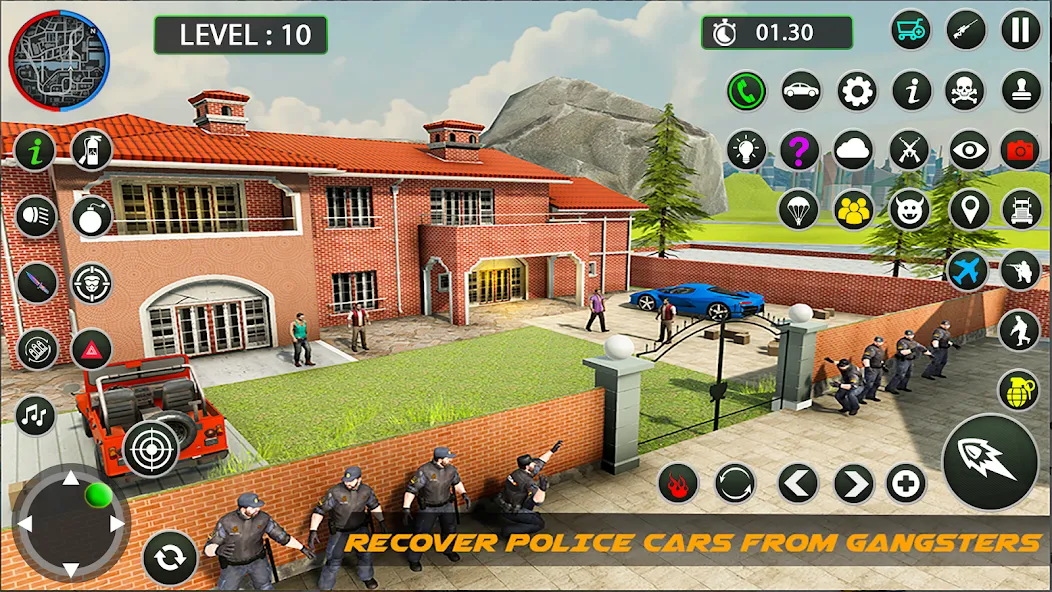 Police Game – Police Car Game  [МОД Все открыто] Screenshot 2