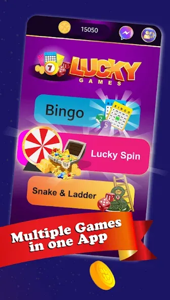 Lucky Games: Win Real Cash (Лаки Геймс)  [МОД Все открыто] Screenshot 4