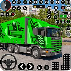 Скачать взлом Indian Truck Game 3d Truck sim (Трак Геймс Драйвинг Симулятор)  [МОД Mega Pack] - последняя версия apk на Андроид