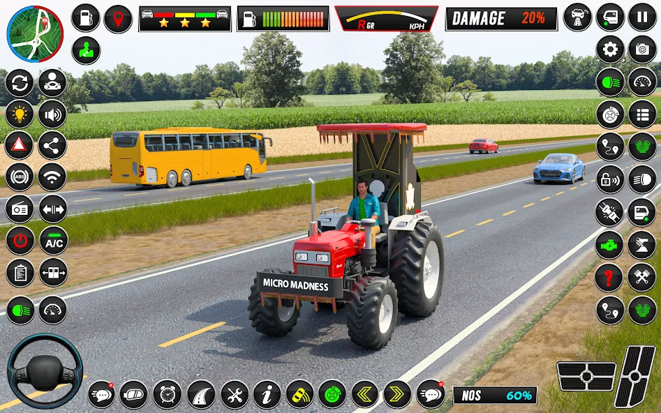 Indian Tractor Games Simulator  [МОД Бесконечные деньги] Screenshot 5