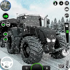 Взломанная Indian Tractor Games Simulator  [МОД Бесконечные деньги] - последняя версия apk на Андроид