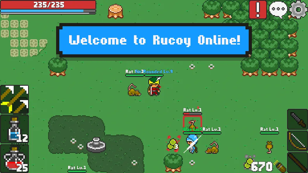 Rucoy Online - MMORPG MMO RPG (Рукой Онлайн)  [МОД Много монет] Screenshot 1