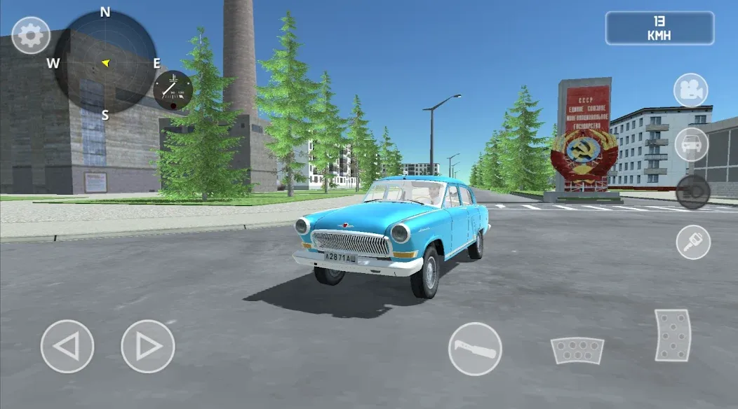 SovietCar: Simulator (оветКар)  [МОД Все открыто] Screenshot 2