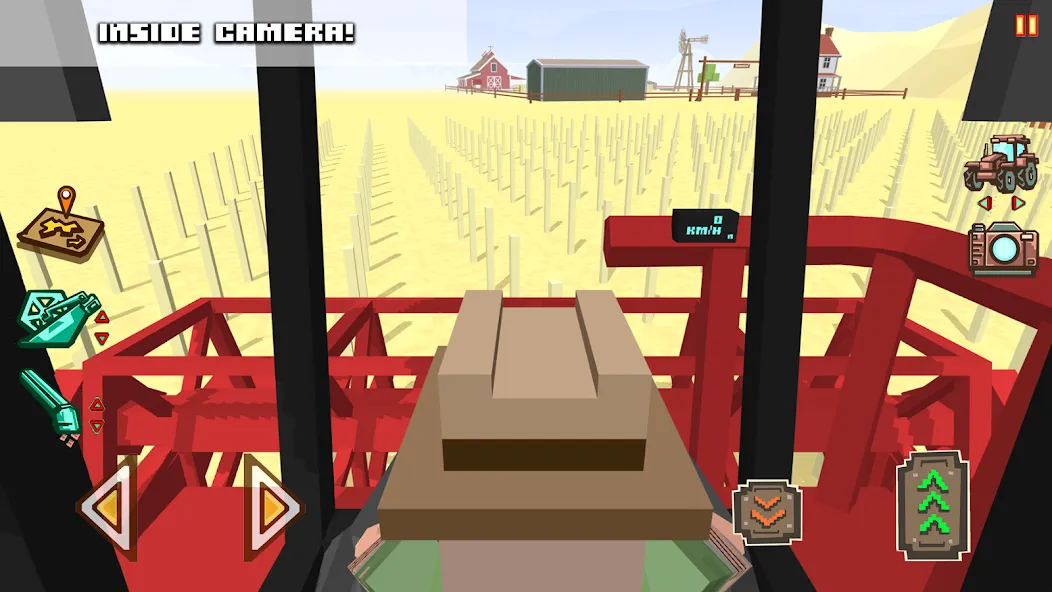 Blocky Farm Racing & Simulator  [МОД Menu] Screenshot 3