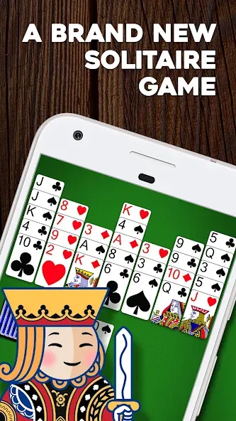 Crown Solitaire: Card Game (Краун Солитер)  [МОД Бесконечные монеты] Screenshot 1