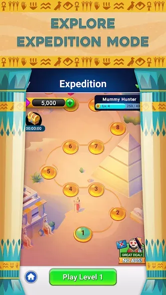 Pyramid Solitaire - Card Games (Пирамида Солитер)  [МОД Меню] Screenshot 1